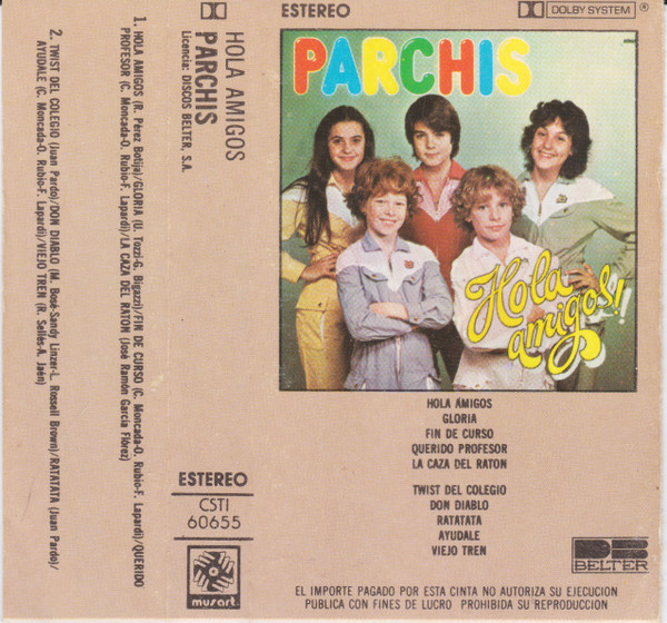 Parchis – Hola Amigos! (Dolby, Cassette) - Discogs