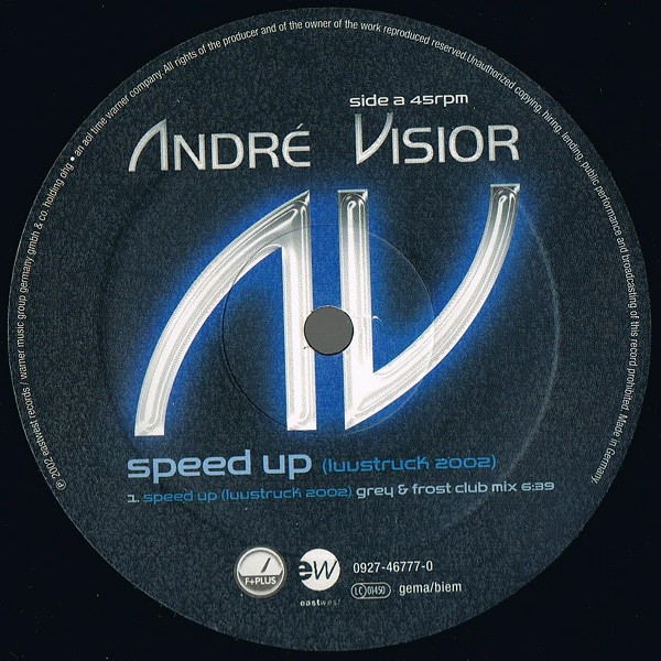 André Visior – Speed Up (Luvstruck 2002)