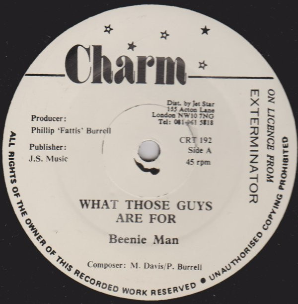 Album herunterladen Beenie Man - What Those Guys Are For