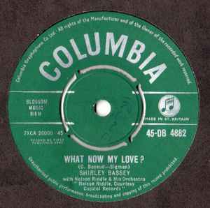 Shirley Bassey - What Now My Love? Album-Cover