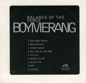 Boymerang - Balance Of The Force album cover