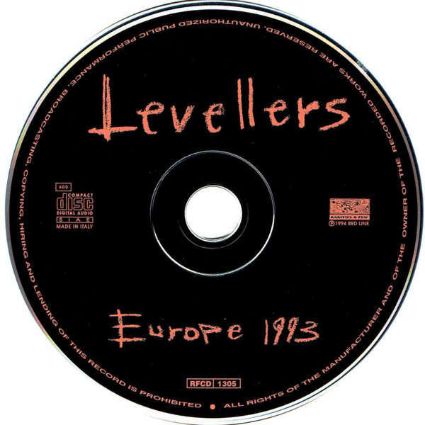 ladda ner album The Levellers - Europe 1993