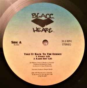 Blacc Heart - Take It Back To The Essence album cover