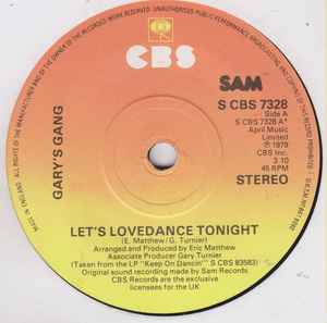 Gary's Gang - Let's Lovedance Tonight: 7