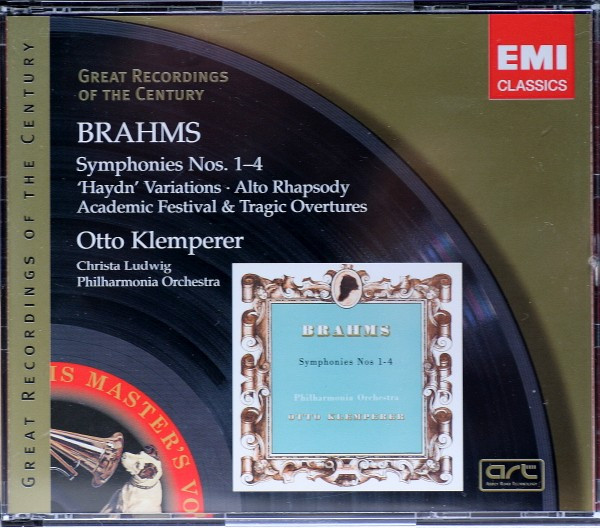 Brahms - Christa Ludwig, Philharmonia Orchestra, Otto Klemperer