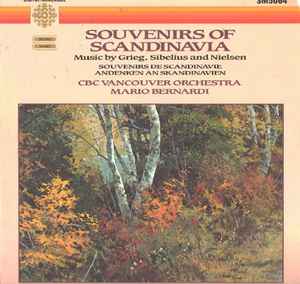 Edvard Grieg - Souvenirs Of Scandinavia: Music By Grieg, Sibelius And Nielsen album cover