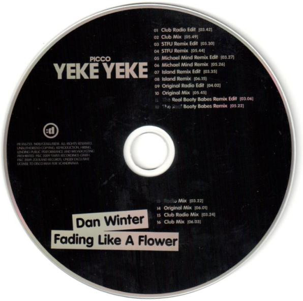 baixar álbum Picco Dan Winter - Yeke Yeke Fading Like A Flower