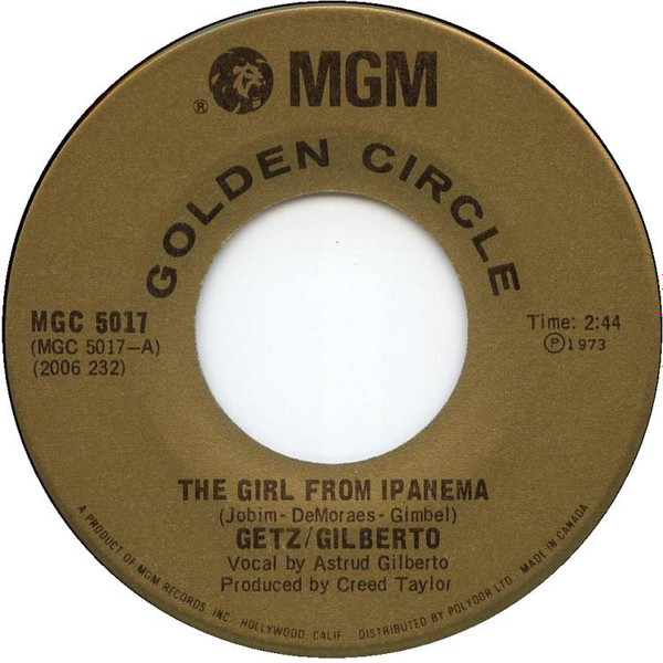 descargar álbum Getz Gilberto - The Girl From Ipanema