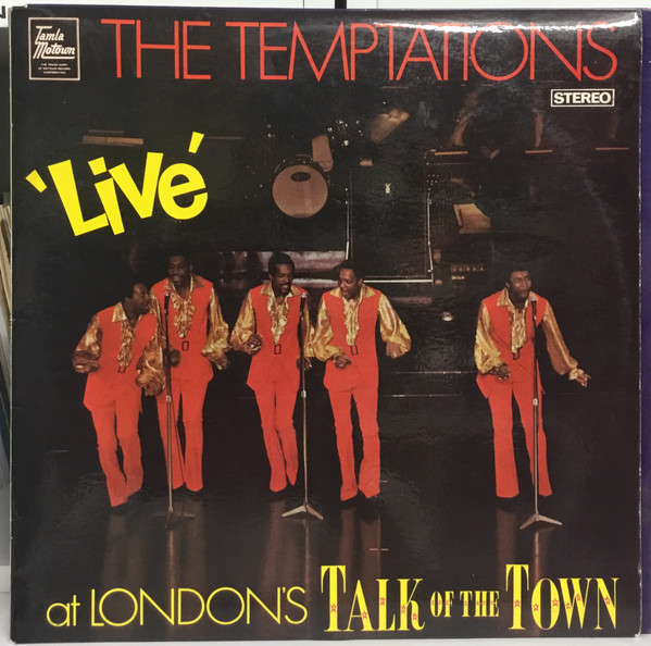 descargar álbum The Temptations - Live At Londons Talk Of The Town