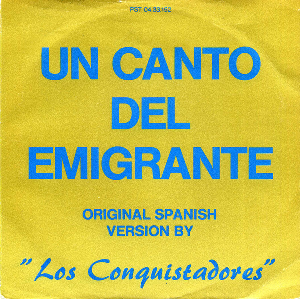 descargar álbum Los Conquistadores - Un Canto Del Emigrante