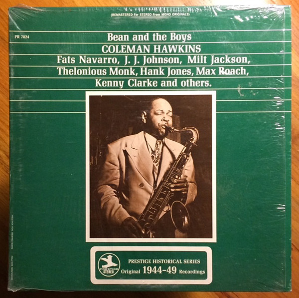 Coleman Hawkins – Bean And The Boys (1972, Vinyl) - Discogs