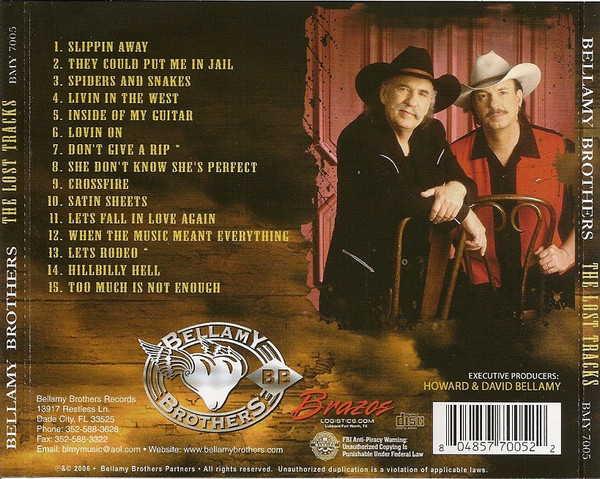 baixar álbum Bellamy Brothers - The Lost Tracks
