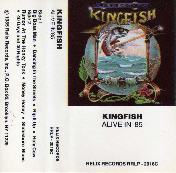 Kingfish Alive In Eighty Five Vinyl LP Relix Records 海外 即決-