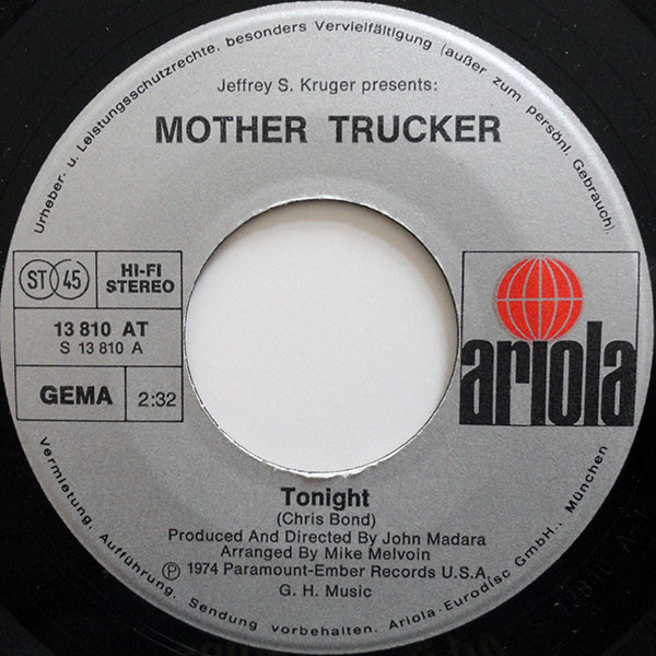 descargar álbum Download Mother Trucker - Tonight Propeller Love album