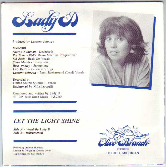 descargar álbum Lady D - Let The Light Shine