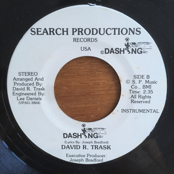 David R. Trask Dashing 1986 Vinyl Discogs