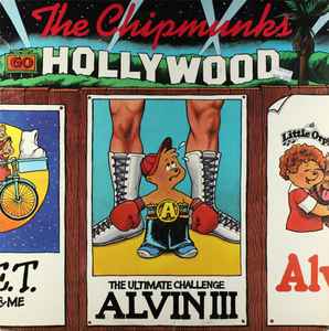 The Chipmunks - The Chipmunks Go Hollywood album cover