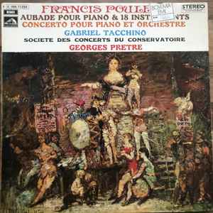 Francis Poulenc Gabriel Tacchino Georges Pretre Societe Des