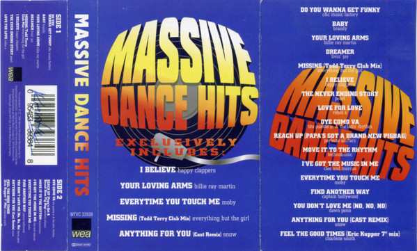 Massive Dance Hits (1995, Cassette) - Discogs