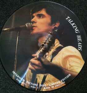 Talking Heads - Interview Picture Disc - Limited Edition album cover