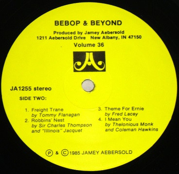 last ned album Jamey Aebersold Ronnie Matthews, Ray Drummond, Marvin Smith - Bebop Beyond Volume 36