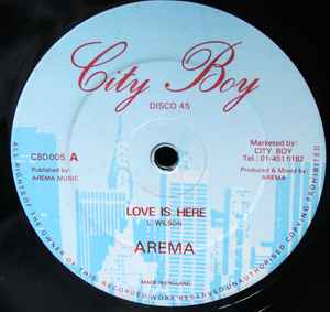 Arema - Love Is Here album cover