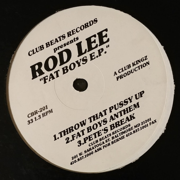 lataa albumi DJ Rod Lee - Fat Boys