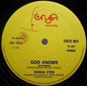 Donna Eyes - God Knows album cover
