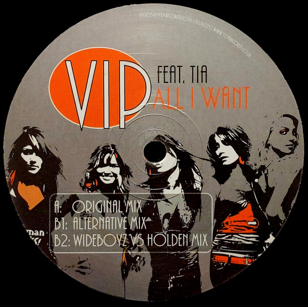 last ned album VIP Feat Tia - All I Want