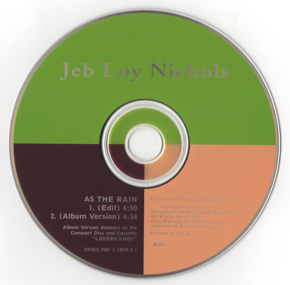 ladda ner album Jeb Loy Nichols - As The Rain