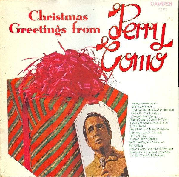 Perry Como – Christmas Greetings From Perry Como (1984, Vinyl