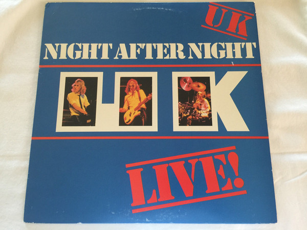 UK – Night After Night (1979, Vinyl) - Discogs