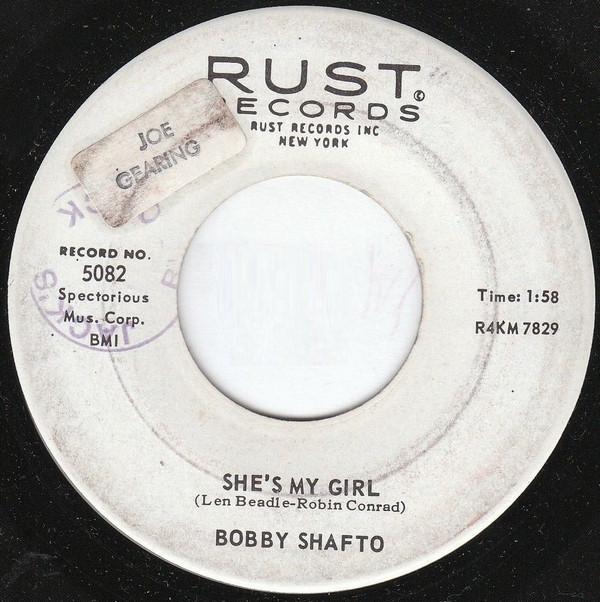 télécharger l'album Bobby Shafto - Shes My Girl