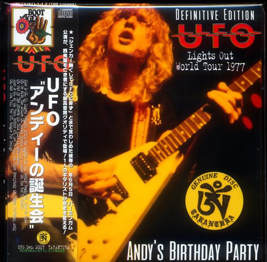 last ned album UFO - Andys Birthday Party Definitive Edition