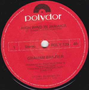 Graham Brazier - High Wind In Jamaica album cover