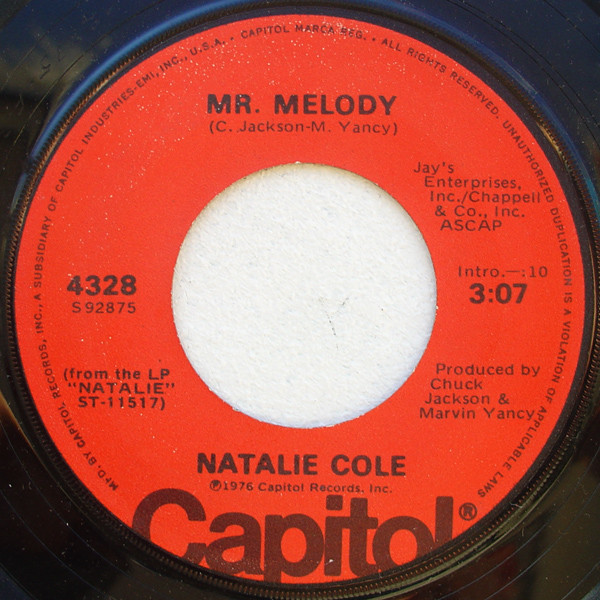 Natalie Cole – Mr. Melody (1976, Vinyl) - Discogs