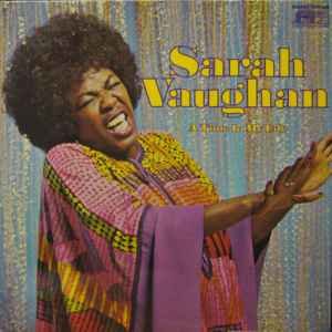 Sarah Vaughan - A Time In My Life album cover