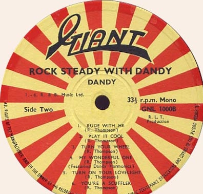 last ned album Dandy - Rock Steady With Dandy