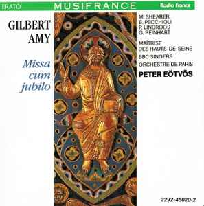 Gilbert Amy - Missa Cum Jubilo album cover