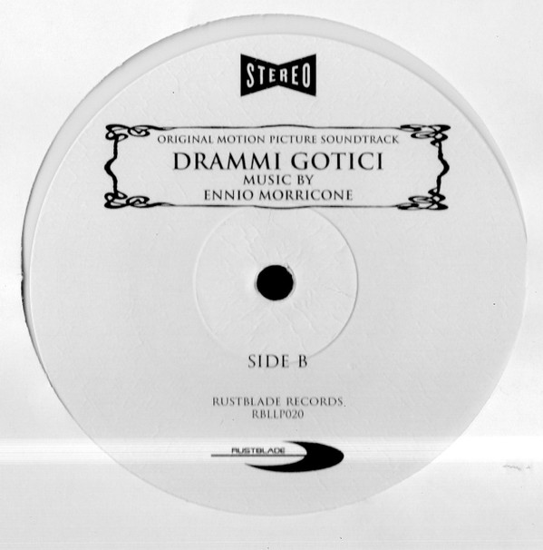 Ennio Morricone - Drammi Gotici (Original Motion Picture Soundtrack) | Rustblade (RBLLP020) - 5