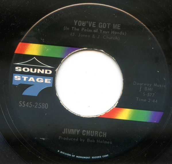 descargar álbum Jimmy Church - Youve Got Me In The Palm Of Your Hands Twinkle