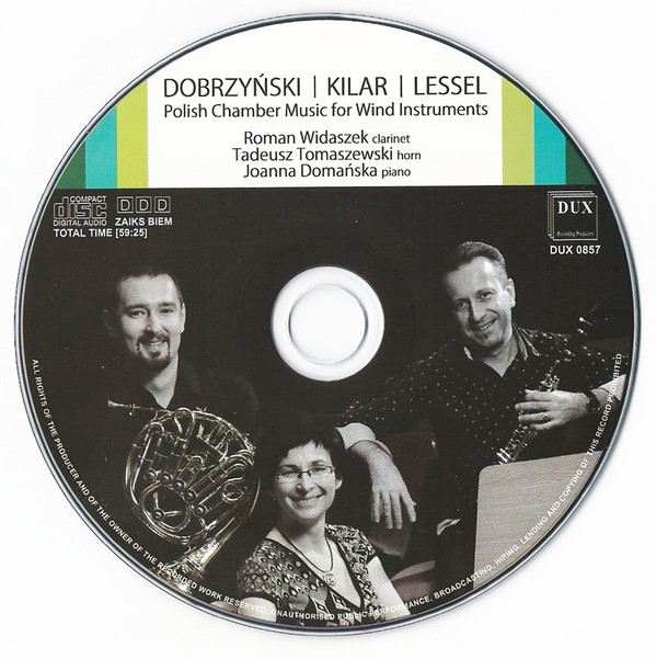 télécharger l'album Dobrzyński, Kilar, Lessel - Polish Chamber Music For Wind Instruments