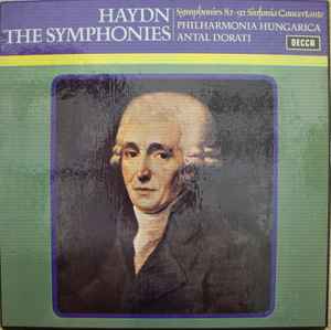 Symphonies 82 - 92, Sinfonia Concertante - Haydn, Philharmonia Hungarica, Antal Dorati