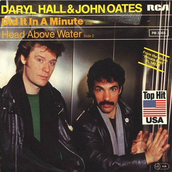 Daryl Hall John Oates Did It In A Minute 1981 Vinyl Discogs