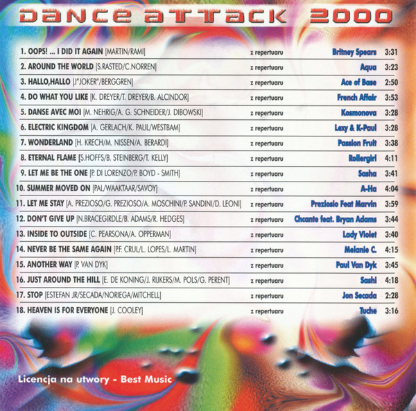 descargar álbum Unknown Artist - Dance Attack 2000