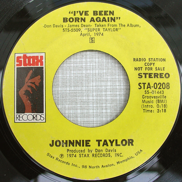 Johnnie Taylor - I've Been Born Again (Official Visualizer) 