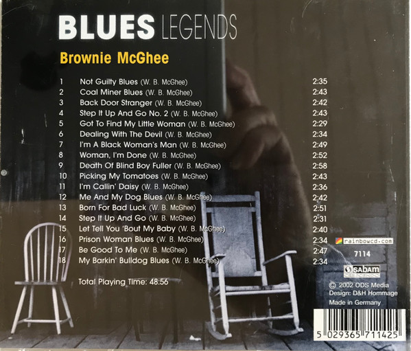 télécharger l'album Brownie McGhee - Blues Legends