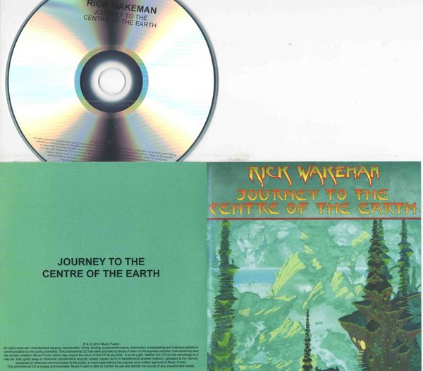 Rick Wakeman – Journey To The Centre Of The Earth (2012, Fan Pack