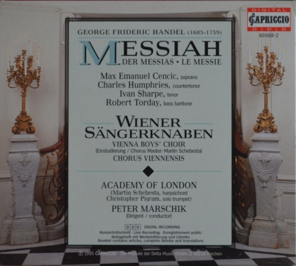 descargar álbum George Frideric Handel, Wiener Sängerknaben - Messiah