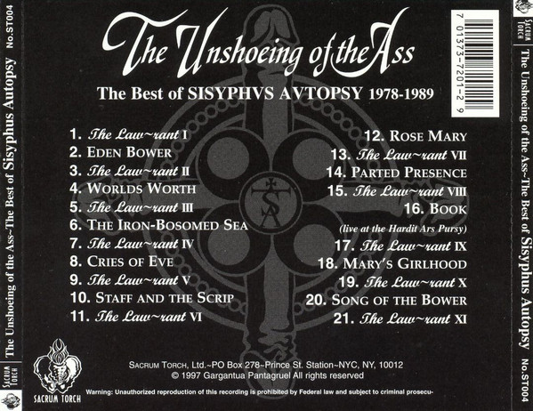 baixar álbum Sisyphus Autopsy - The Unshoeing Of The Ass